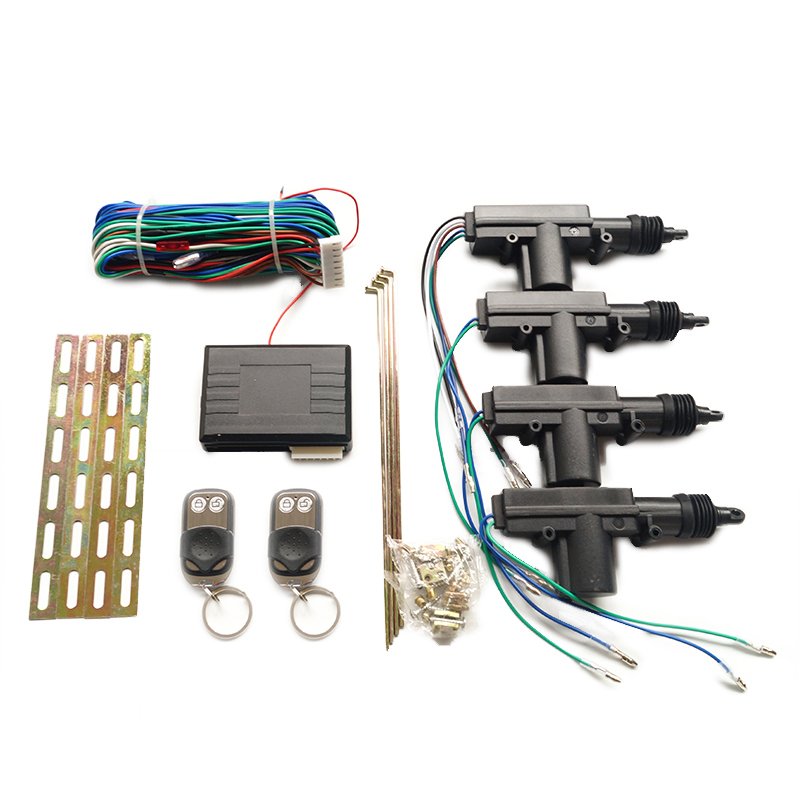 12V Universal Anti-Hijacking Central Locking System One Way Smart Keyless Entry Car Security System